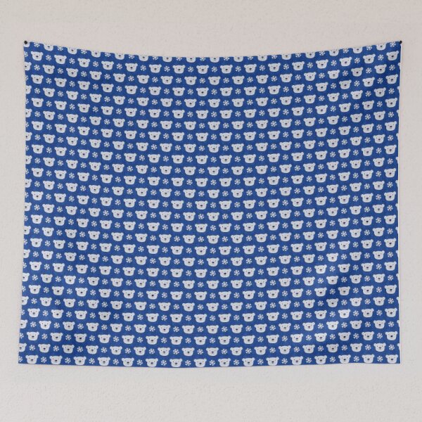 Item preview, Polar Bear And Snowflakes Faux Hand Knit Texture Design  designed and sold by StormyMuse.