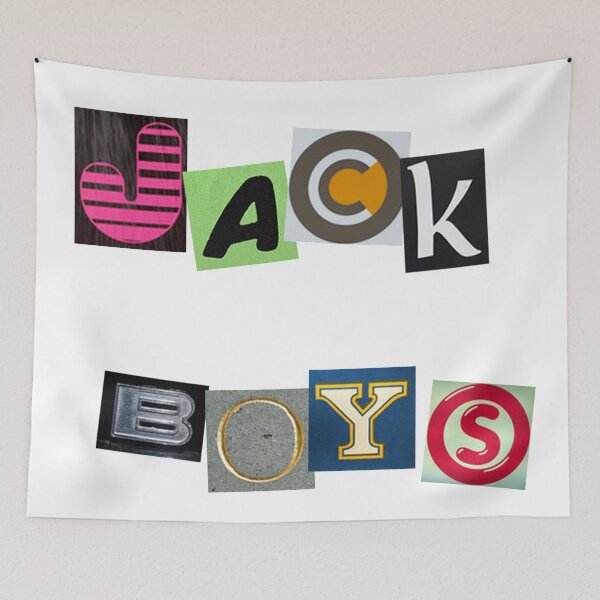 Item preview, jack boys magazine letters designed and sold by NuAgeStudio.