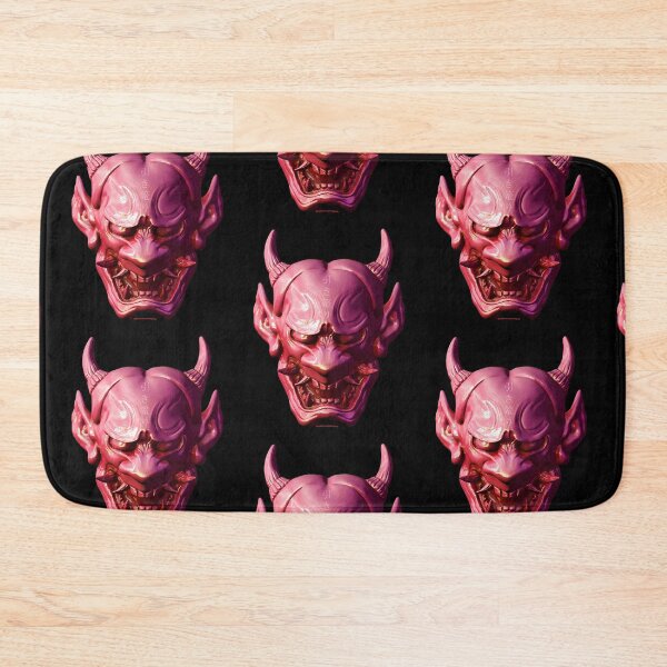 Item preview, Red Japanese Mask designed and sold by hiki-komori.