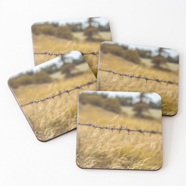 Item preview, Barbed Wire in a Farmer's Field designed and sold by Tortelikeatiger.