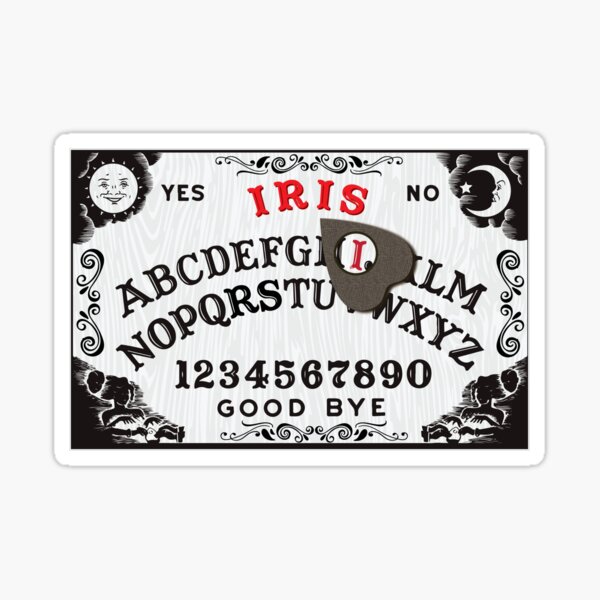 IRIS Ouija Board Sticker