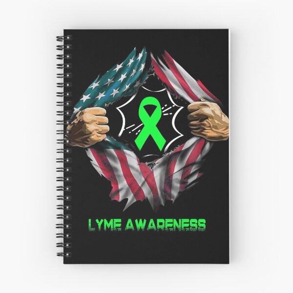 Item preview, LYME Awareness American Flag designed and sold by ArangoaStore.