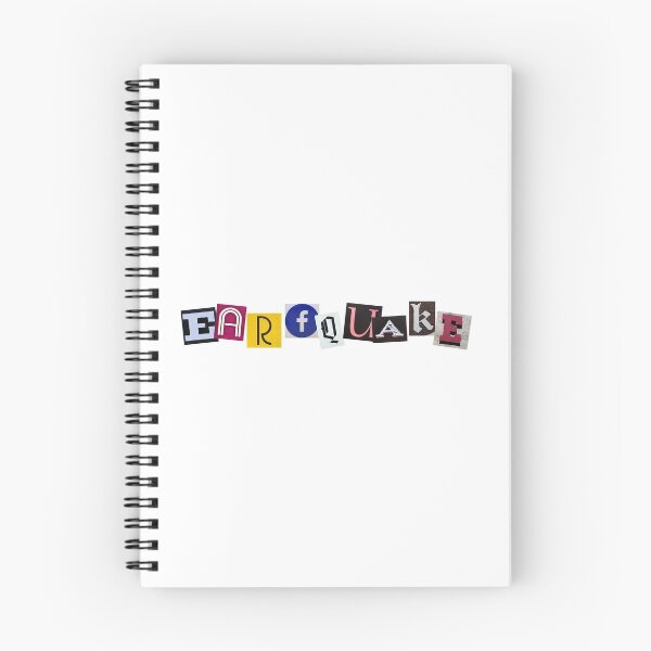 Item preview, earfquake magazine letters designed and sold by NuAgeStudio.