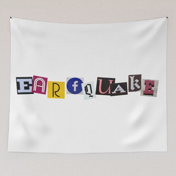 Item preview, earfquake magazine letters designed and sold by NuAgeStudio.