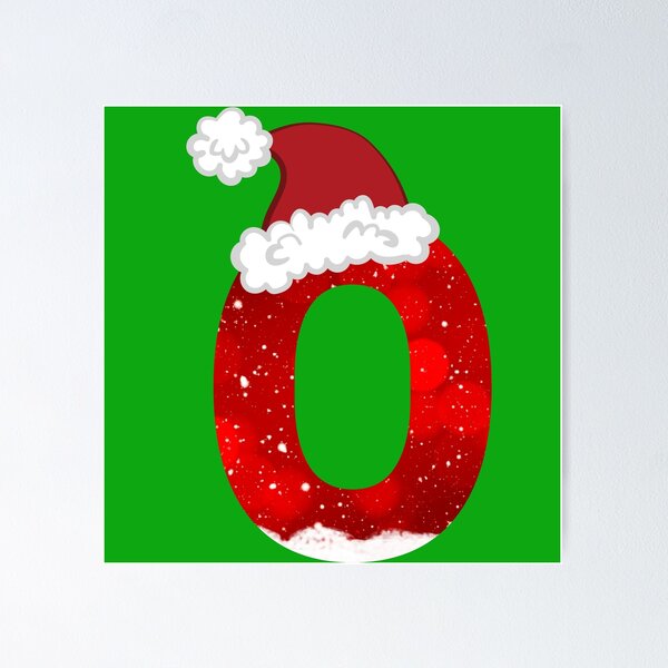 Sparkly Christmas Letter L Sticker for Sale by LiveAndGlow