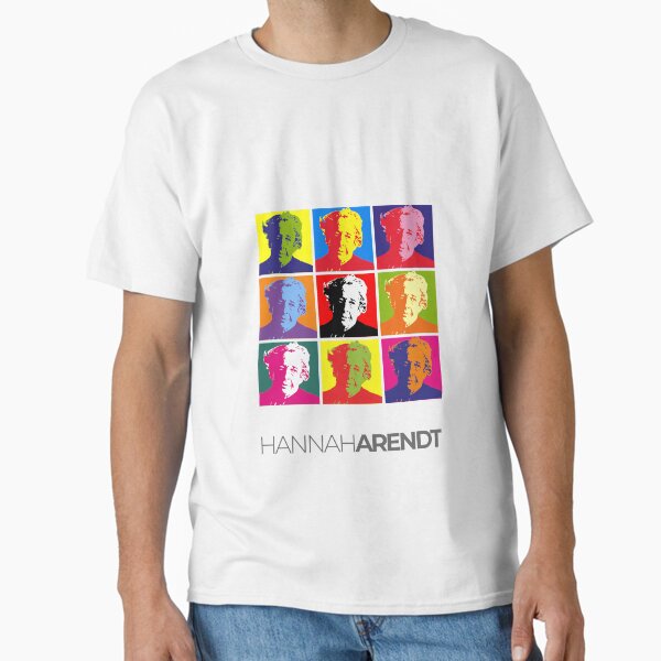 Hannah Arendt pop-art poster portrait Classic T-Shirt