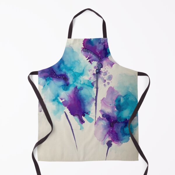Item preview, Purple and Blue Flowers designed and sold by gkaplanwassell.