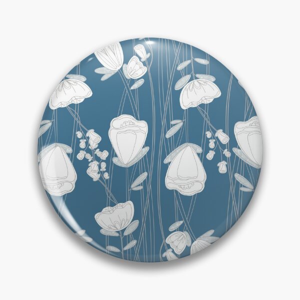 Item preview, Blue Doodle Pattern designed and sold by Megan Seeloff.