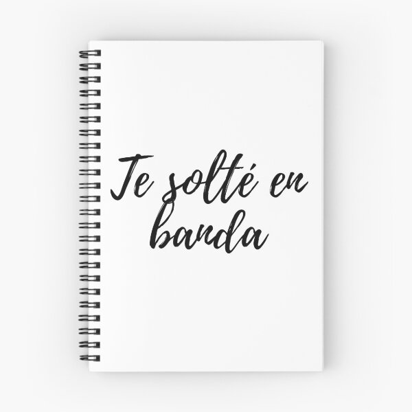 Item preview, Te solté en banda - Dominican slang designed and sold by gloriasd14.