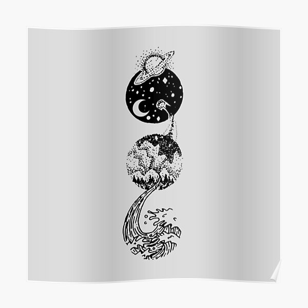 Star Dust to Sea Foam Poster