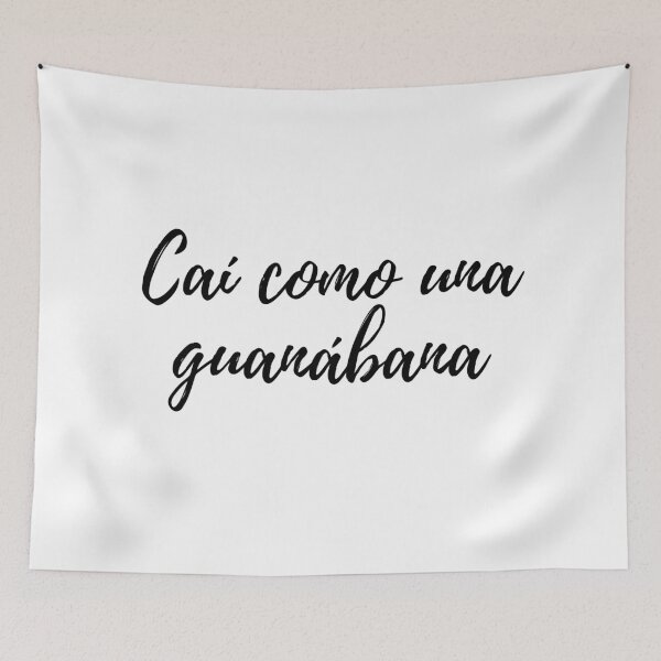 Item preview, Caí como una guanábana - jerga dominicana designed and sold by gloriasd14.
