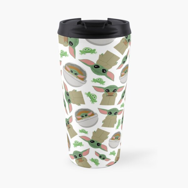 Argyle - Pastel Baby Blue Travel Mug