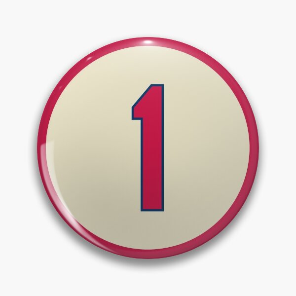 Item preview, Ozzie Smith #1 Jersey Number designed and sold by StickBall.