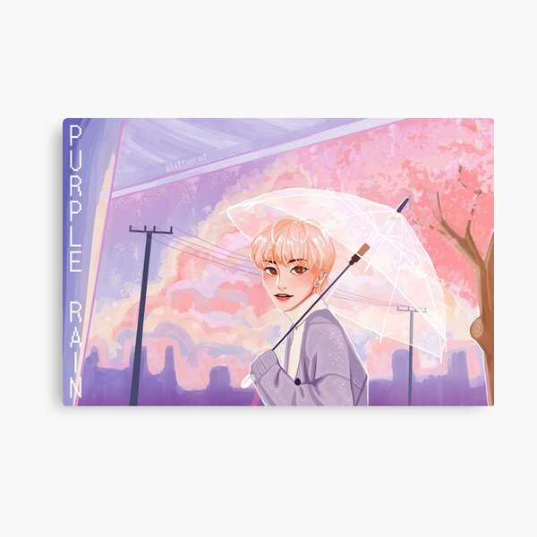 Item preview, Purple Rain Hongjoong designed and sold by glittaered.