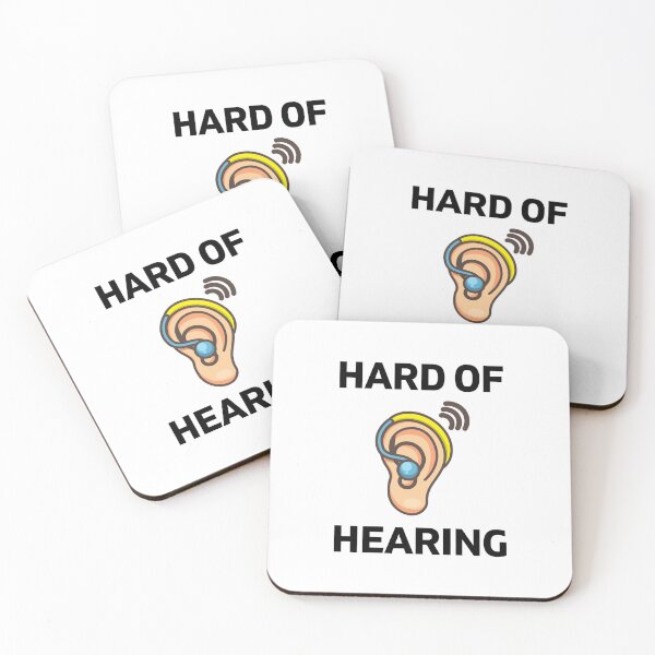 Item preview, Hard of Hearing designed and sold by ShopEssentials.