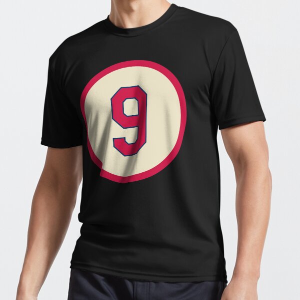 Enos Slaughter #9 Jersey Number | Sticker