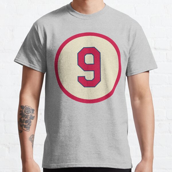 Enos Slaughter #9 Jersey Number | Sticker