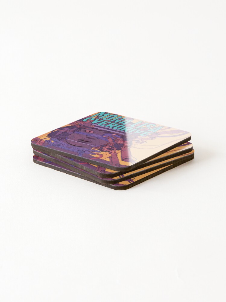 Thumbnail 4 of 5, Coasters (Set of 4), Overdrive designed and sold by ewoio.