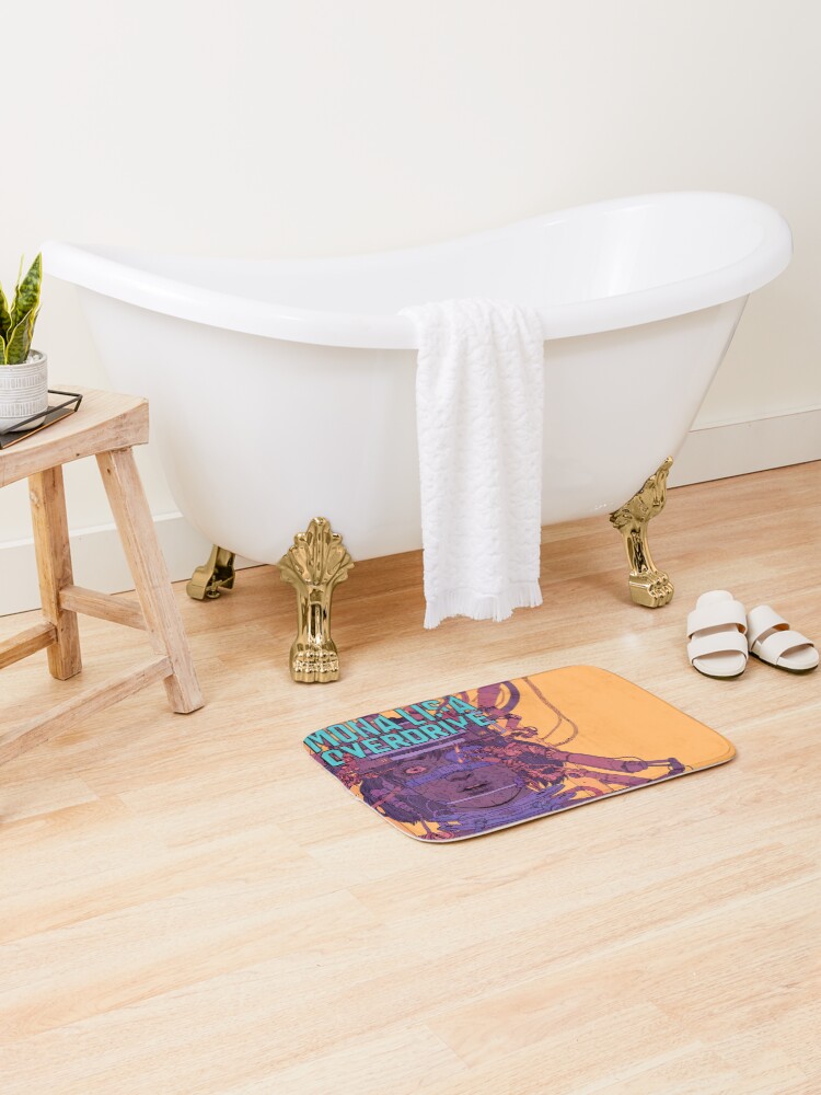 Thumbnail 2 of 6, Bath Mat, Overdrive designed and sold by ewoio.