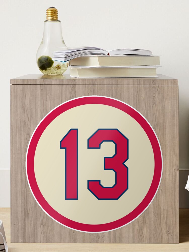 Matt Carpenter #13 Jersey Number Sticker for Sale by StickBall