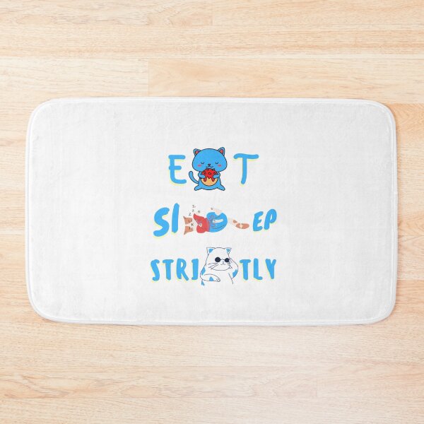 Item preview, Eat Sleep Strictly - Cat designed and sold by StyleXSecret.