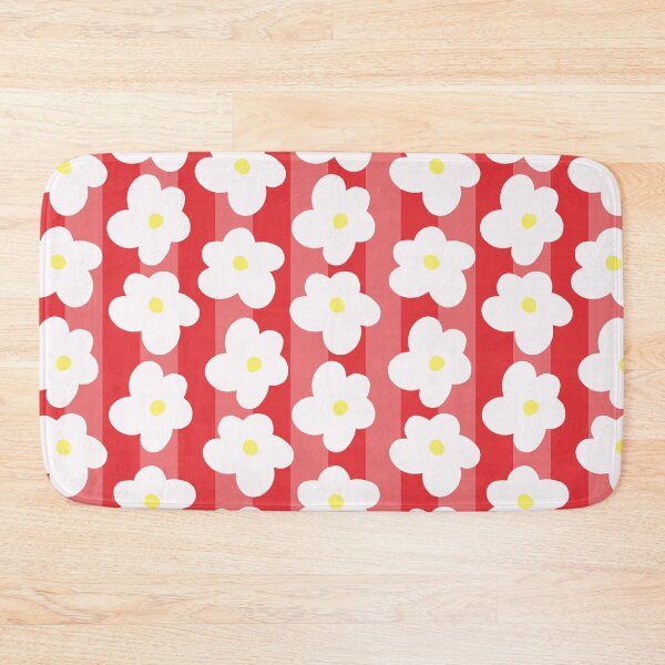 Item preview, Pink Stripes And White Flowers Pattern designed and sold by SofiaSava01.