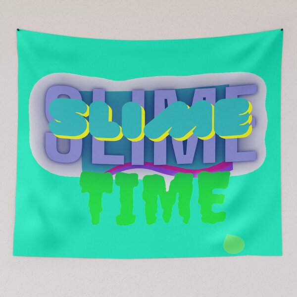 Item preview, Slime Time Lettering designed and sold by kestrada2906.