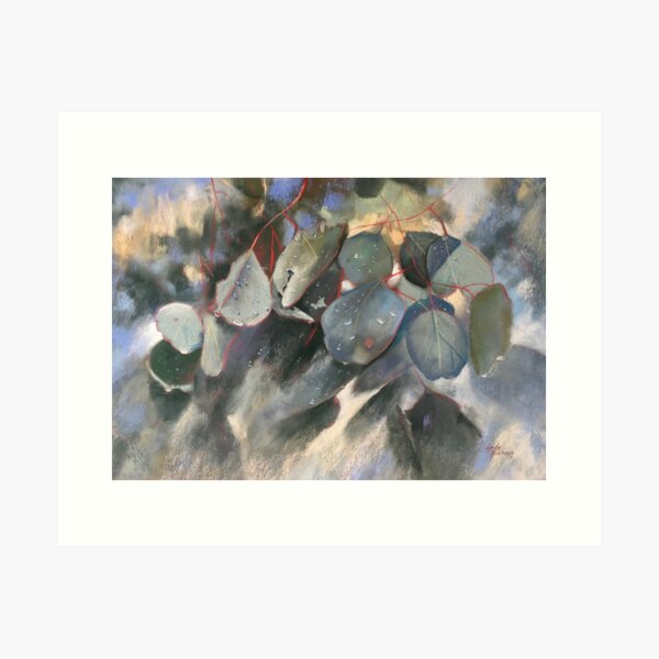 Item preview, 'Red Box Spring' - Pastel 70cm x 50cm approx. designed and sold by Lynda Robinson.