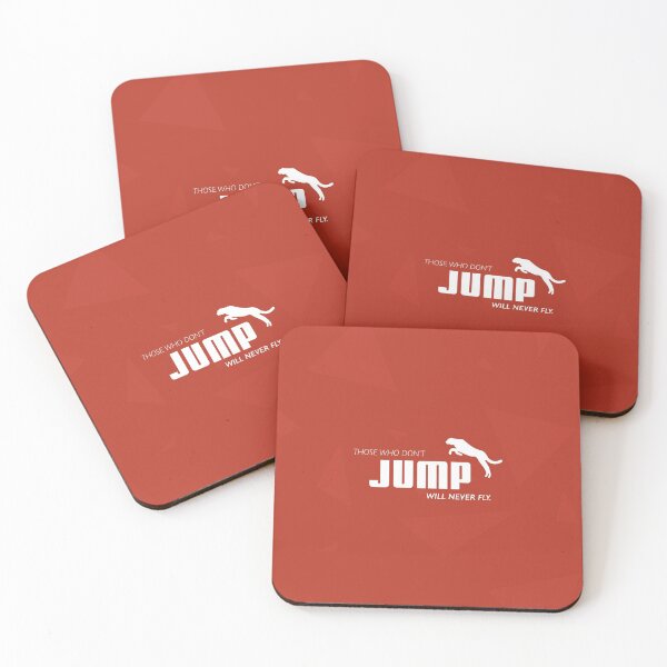 Item preview, Those Who Never Jump Will Never Fly designed and sold by 99designstudio.