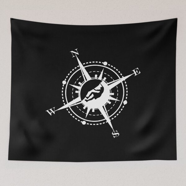 Item preview, Rock Climber Compass designed and sold by TopDawgDesigns.
