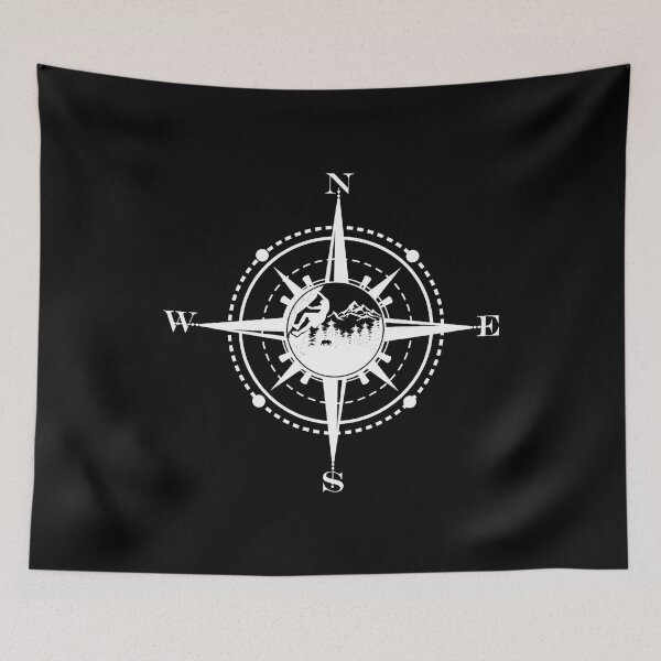 Item preview, Rock Climbing Compass designed and sold by TopDawgDesigns.