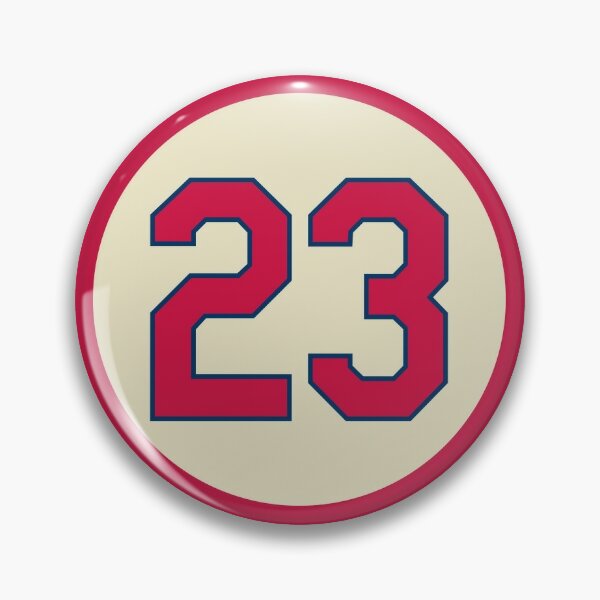 Badge for Sale avec l'œuvre « Willie McGee #51 Jersey Number » de l'artiste  StickBall