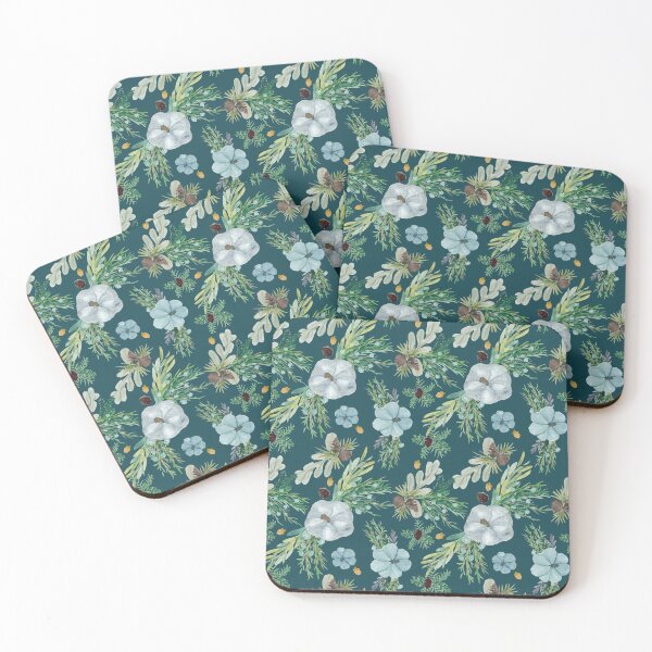 Item preview, Juniper Joy - Teal designed and sold by Eliana Southworth.