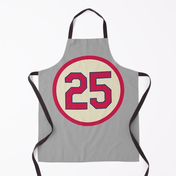 Aperçu de l'œuvre Mark McGwire #25 Jersey Number créée et vendue par StickBall.