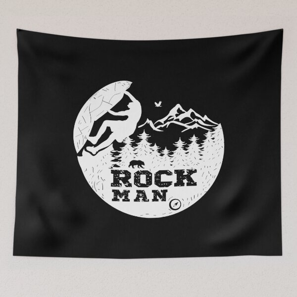 Item preview, Rock Man Rock Climbing designed and sold by TopDawgDesigns.