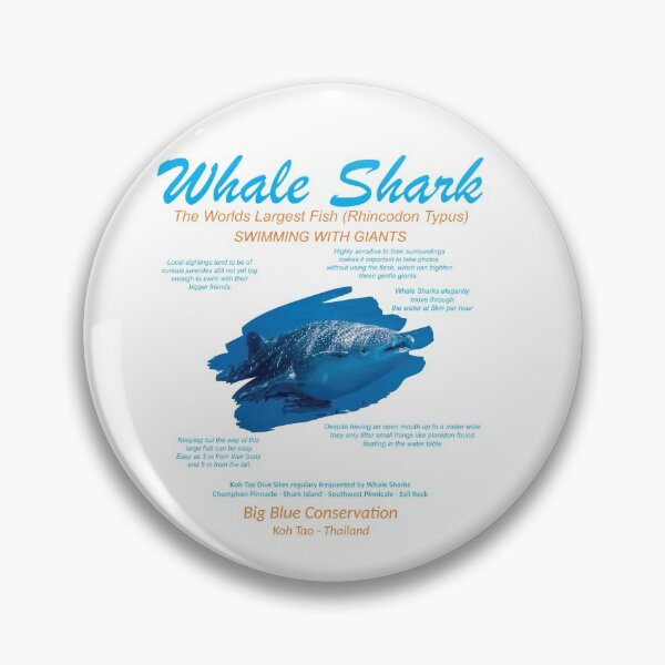 Item preview, Whale Shark - Big Blue Conservation designed and sold by BigBlueDiving.