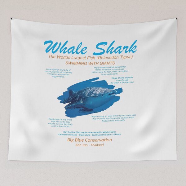 Item preview, Whale Shark - Big Blue Conservation designed and sold by BigBlueDiving.