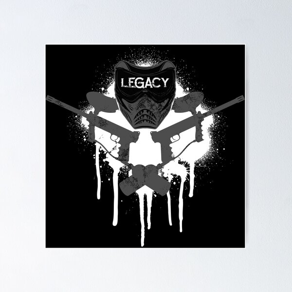 Item preview, Legacy Adventure Park Paintball Jolly Roger designed and sold by TheZombieArmy.