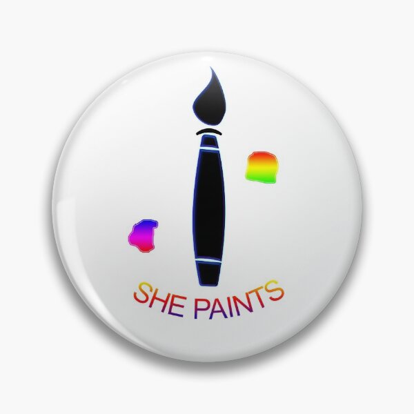 Item preview, She Paints Logo designed and sold by Shannon McRoberts.