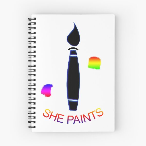 Item preview, She Paints Logo designed and sold by Shannon McRoberts.