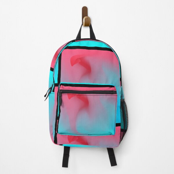 Item preview, Abstract Red Pink Blue Turquoise Fuschia Esthetic Design designed and sold by MPowerTeez.