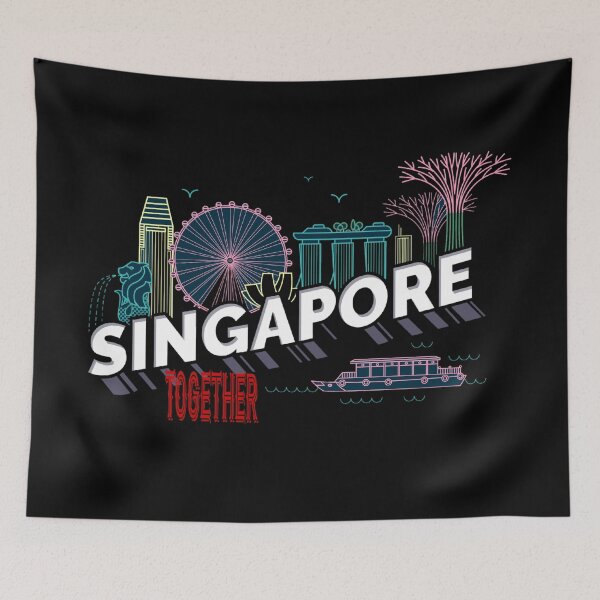 Artikelvorschau, Singapur Together Design entworfen und verkauft von darknessjeff86.