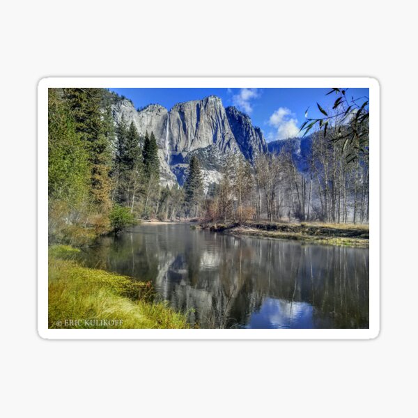 Yosemite Falls, Yosemite National Park Sticker