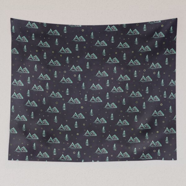 Artikelvorschau, Winter Mountains entworfen und verkauft von thepatternshop.