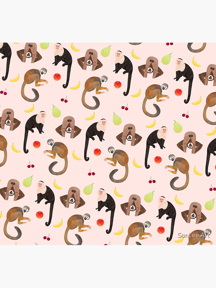 Monkeys & Fruits by sunleeart