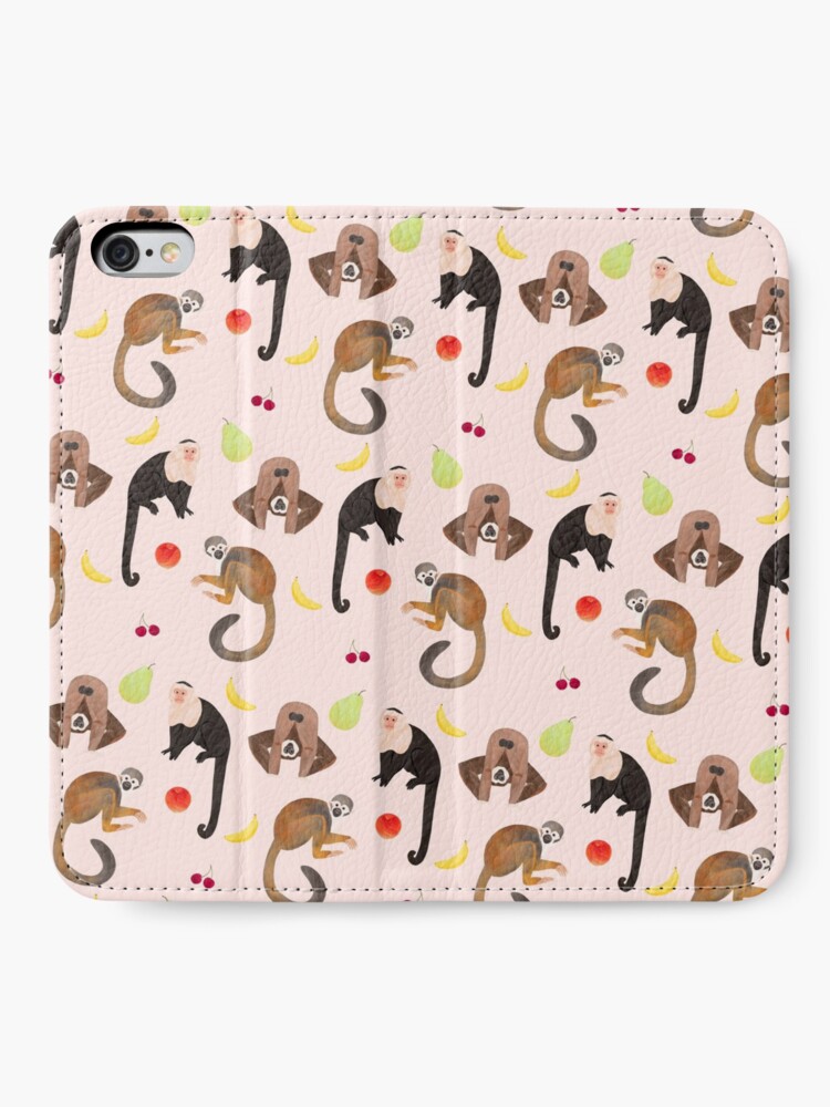 Alternate view of Monkeys & Fruits iPhone Wallet