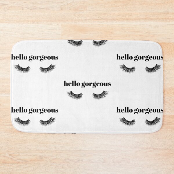 Item preview, Hello Gorgeous Eyelashes Design designed and sold by hannah vail (@acharmingnotion).