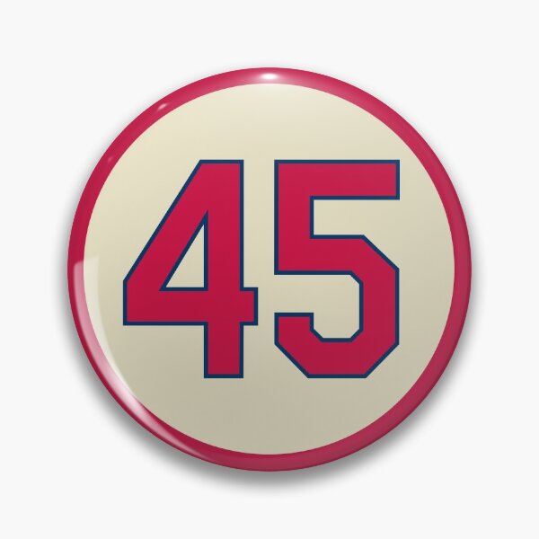 Artikelvorschau, Trikotnummer von Bob Gibson #45 entworfen und verkauft von StickBall.