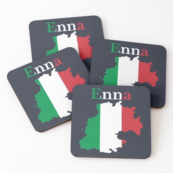 Item preview, Mapa de la provincia de Enna, provincia italiana. designed and sold by marosharaf.