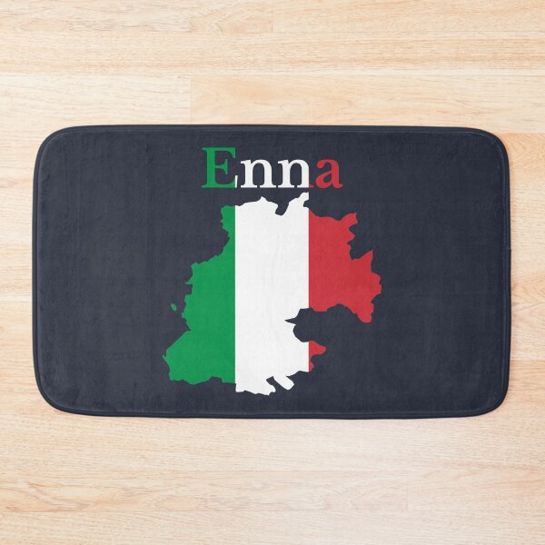 Artikelvorschau, Provinz Enna Karte, Italienische Provinz. entworfen und verkauft von marosharaf.